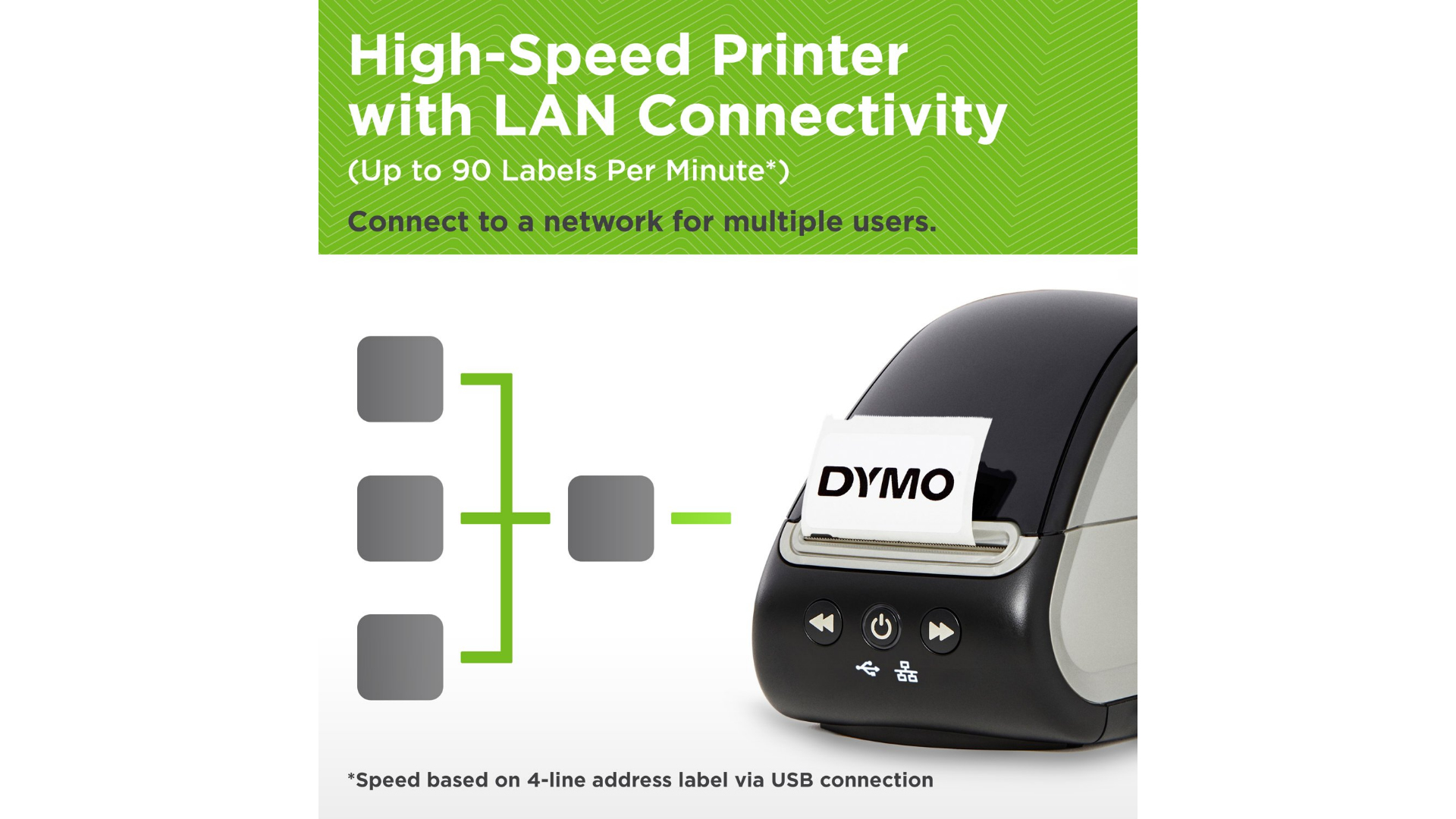 DYMO 2112727 LabelWriter 550 Turbo Label Printer